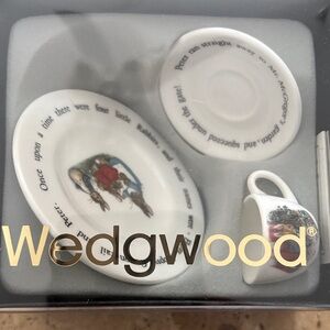 Wedgwood Peter Rabbit White Dish Set